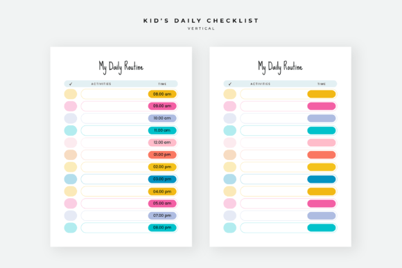 Download Daily Checklist Chore Chart for Kids - Premium Resources