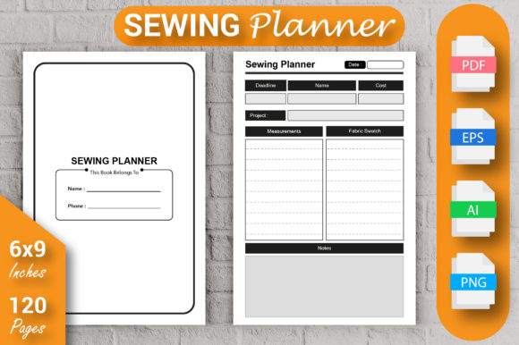 Download Sewing Planner  - KDP Interior - Premium Bundle